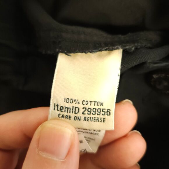 LL Bean Womens 16P Petite 34x26 Navy Blue Original Fit High Rise Pants - Picture 4 of 8